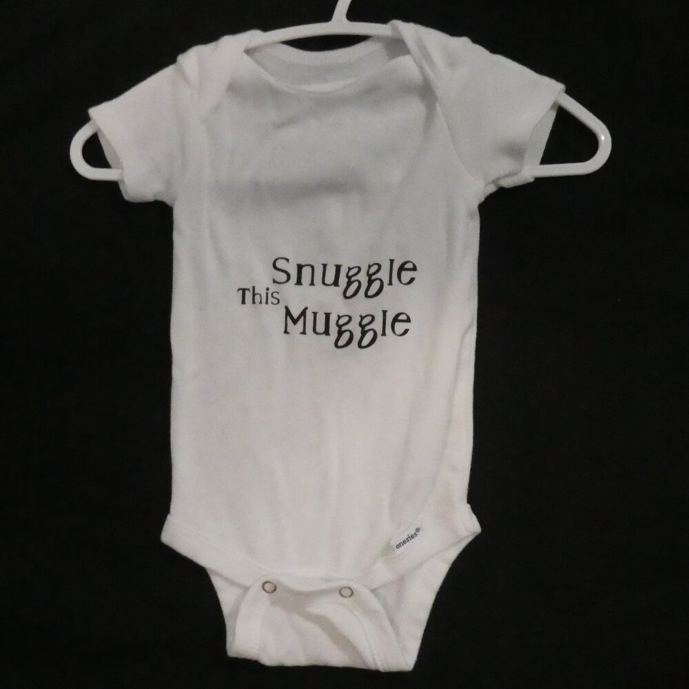 GERBER Harry Potter Inspired "Snuggle This Muggle" Baby Bodysuit - Gerber 0-3M